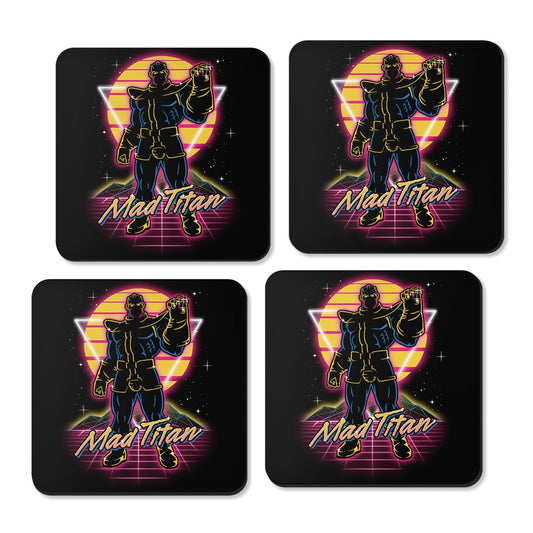 Retro Mad Titan - Coasters