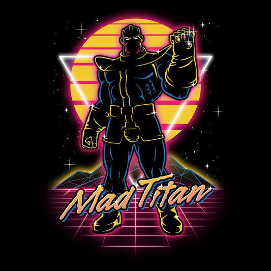 Retro Mad Titan - Fleece Blanket