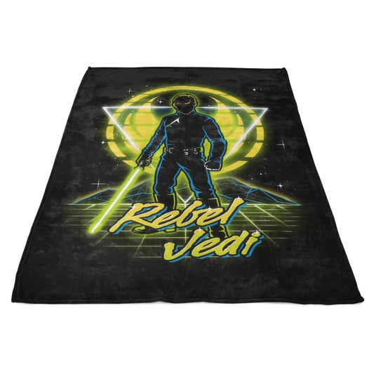 Retro Rebel Jedi - Fleece Blanket