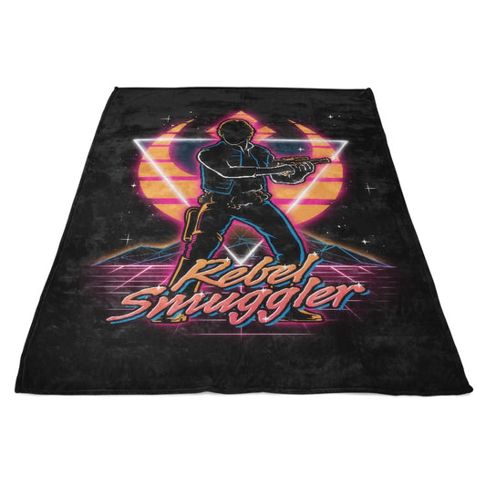 Retro Rebel Smuggler - Fleece Blanket