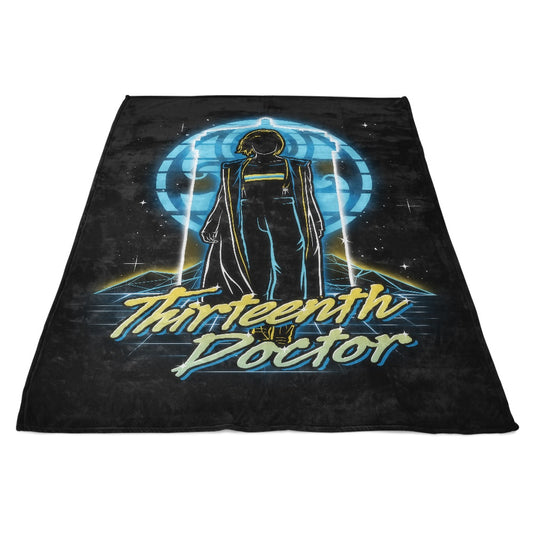 Retro Thirteen - Fleece Blanket