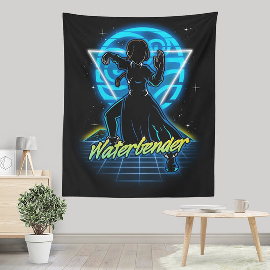 Retro Waterbender - Wall Tapestry