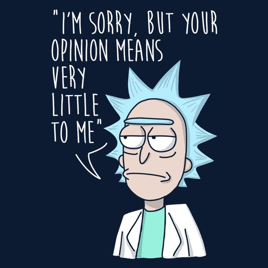 Rick's Opinion - Fleece Blanket