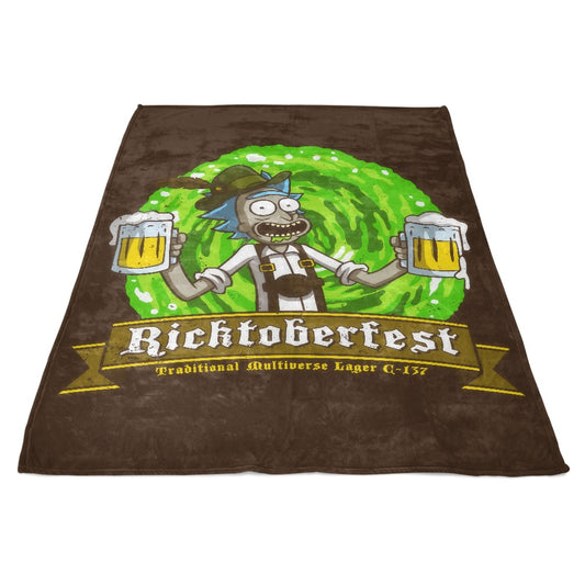 Ricktoberfest - Fleece Blanket