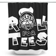 Roll for Tees - Shower Curtain