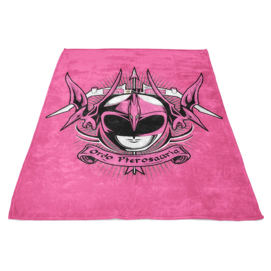 Rosea Ordo Pterosauria - Fleece Blanket