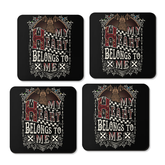 Roxa's Heart - Coasters