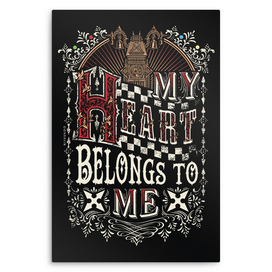 Roxa's Heart - Metal Print