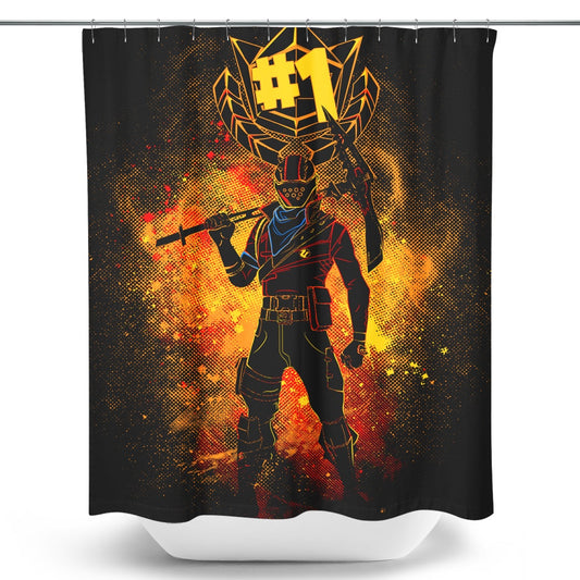 Rust Lord Art - Shower Curtain