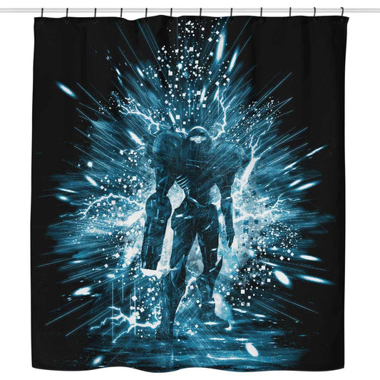 Samus Storm - Shower Curtain