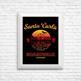 Santa Carla Sunset - Posters & Prints