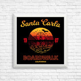 Santa Carla Sunset - Posters & Prints