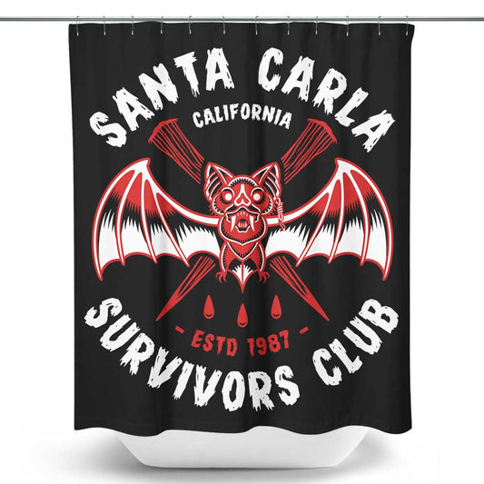 Santa Carla Survivors - Shower Curtain