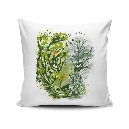 Save the Amazon - Throw Pillow