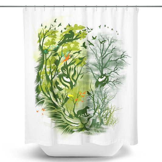 Save the Amazon - Shower Curtain