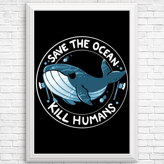 Save the Ocean - Posters & Prints