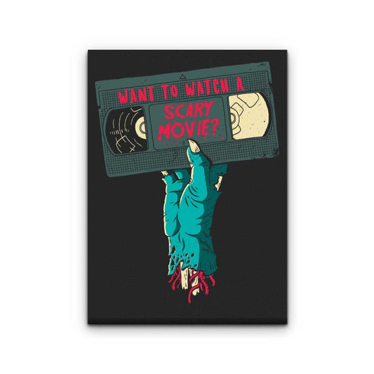 Scary Movie - Canvas Print