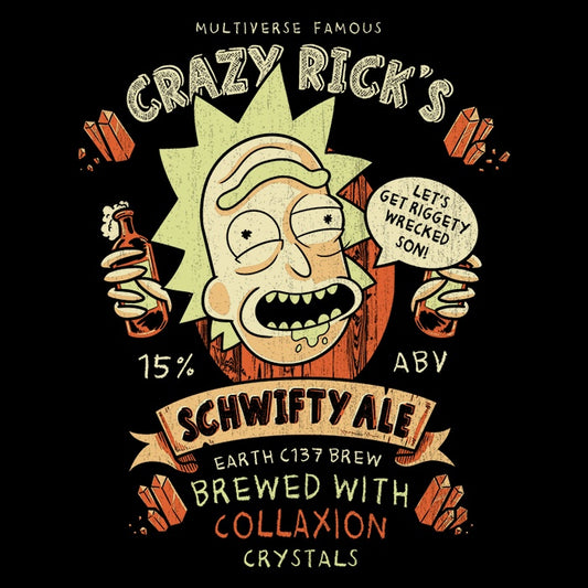 Schwifty Ale - Fleece Blanket