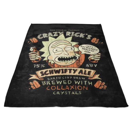 Schwifty Ale - Fleece Blanket