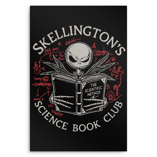 Science Book Club - Metal Print