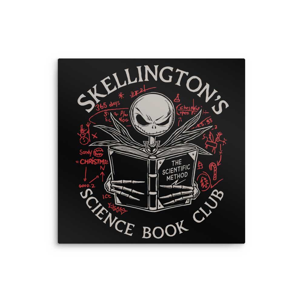 Science Book Club - Metal Print