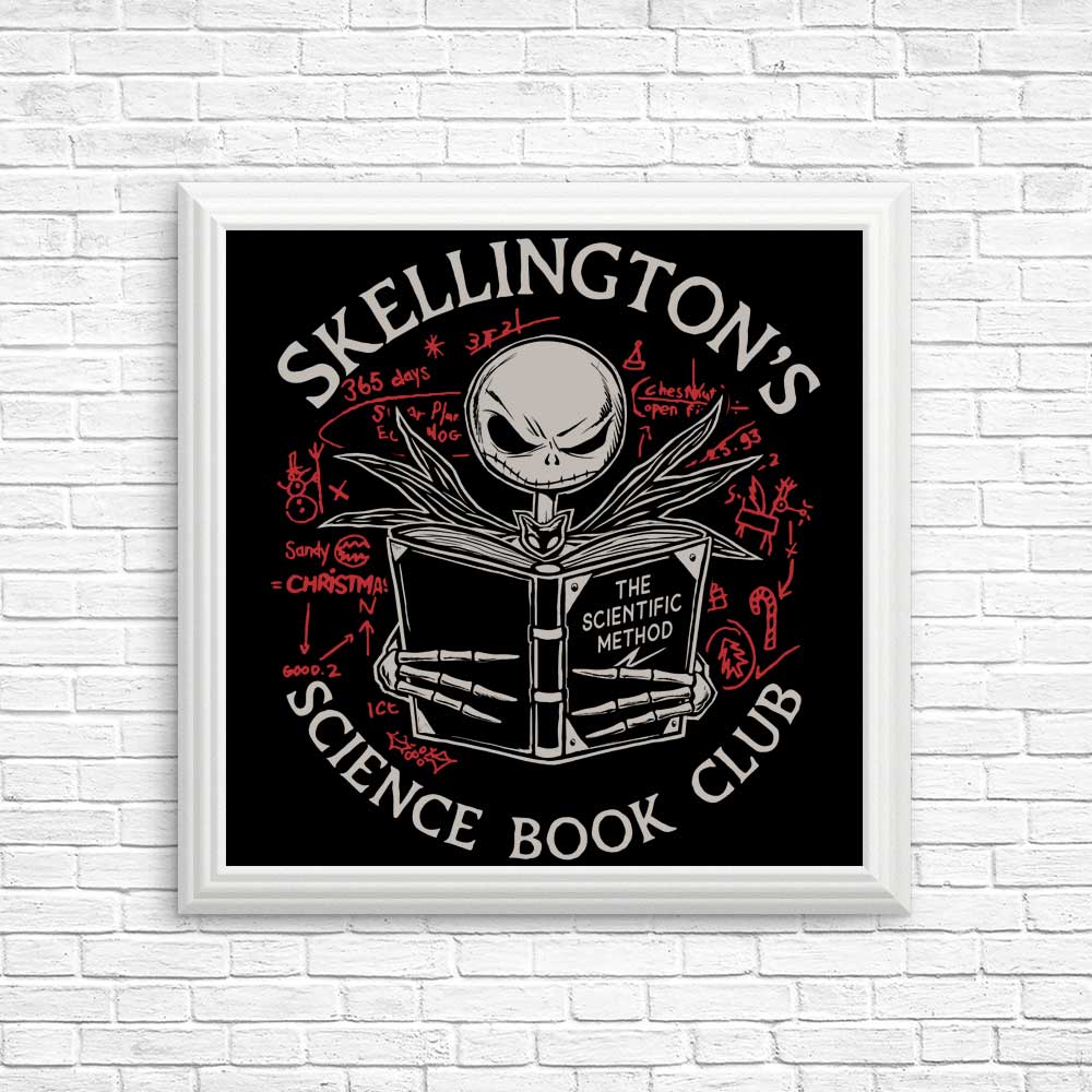 Science Book Club - Posters & Prints