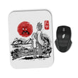 Screaming Red Sun - Mousepad