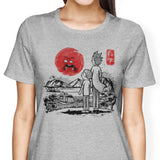 Screaming Red Sun - Women's Apparel