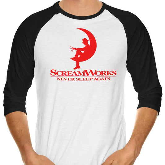 Screamworks - 3/4 Sleeve Raglan T-Shirt