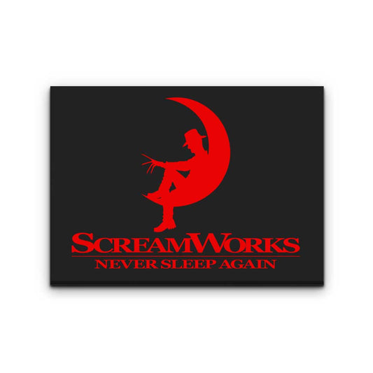 Screamworks - Canvas Print