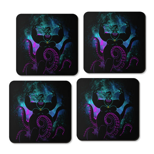 Sea Witch Art - Coasters