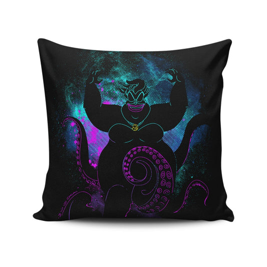 Sea Witch Art - Throw Pillow