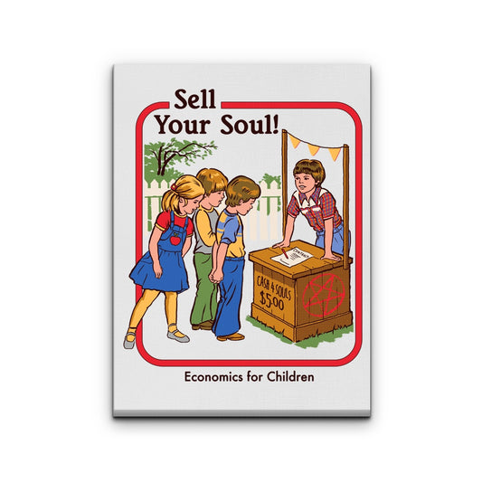 Sell Your Soul - Canvas Print