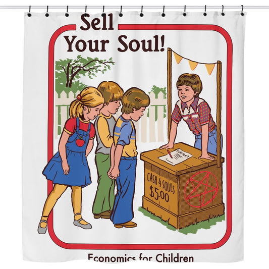 Sell Your Soul - Shower Curtain