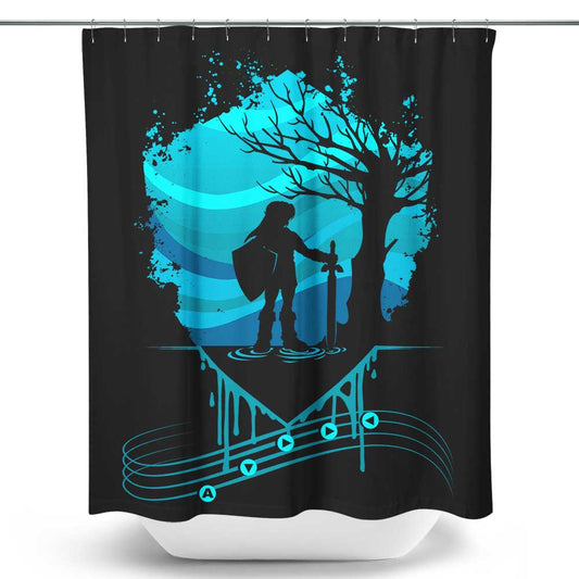 Serenade of Water - Shower Curtain