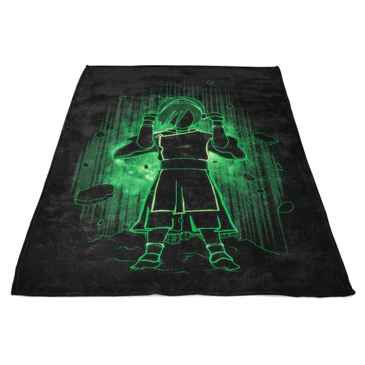 Shadow of Earth - Fleece Blanket