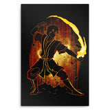 Shadow of Fire - Metal Print