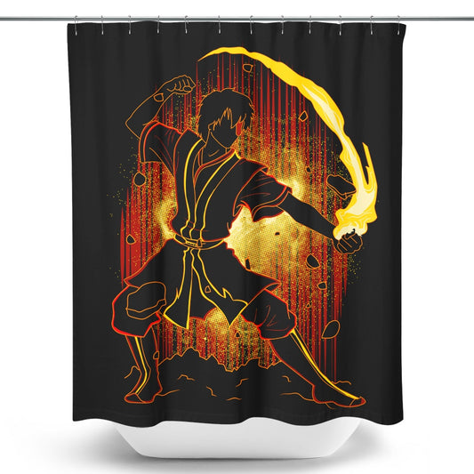 Shadow of Fire - Shower Curtain