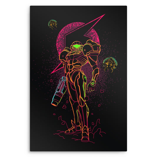 Shadow of the Bounty Hunter - Metal Print