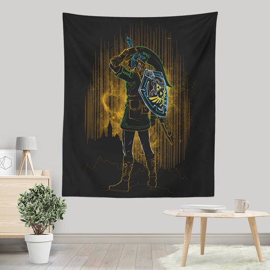 Shadow of the Courage - Wall Tapestry