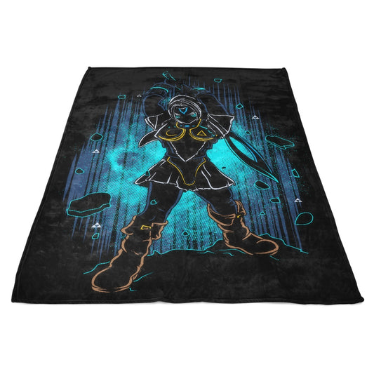 Shadow of the Deity - Fleece Blanket