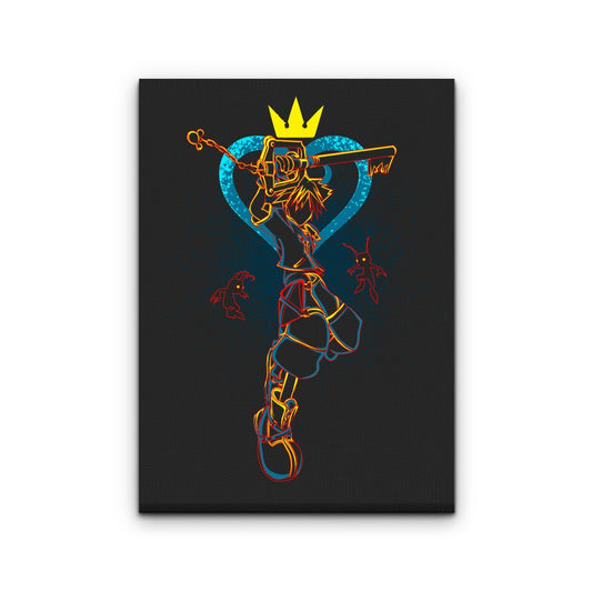 Shadow of the Keyblade - Canvas Print