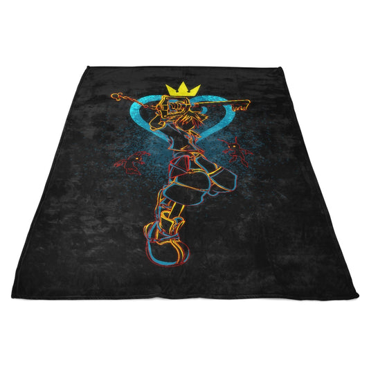 Shadow of the Keyblade - Fleece Blanket