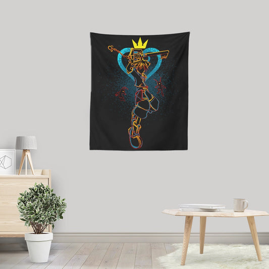 Shadow of the Keyblade - Wall Tapestry