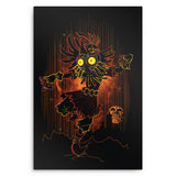 Shadow of the Mask - Metal Print