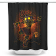 Shadow of the Mask - Shower Curtain