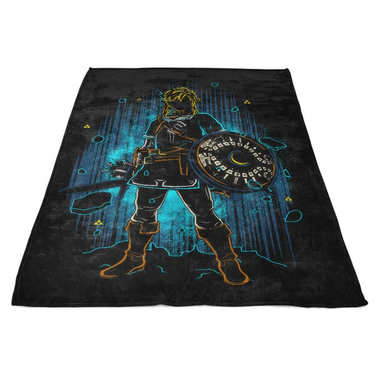 Shadow of the Wild - Fleece Blanket