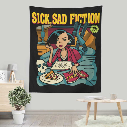 Sick, Sad Fiction - Wall Tapestry