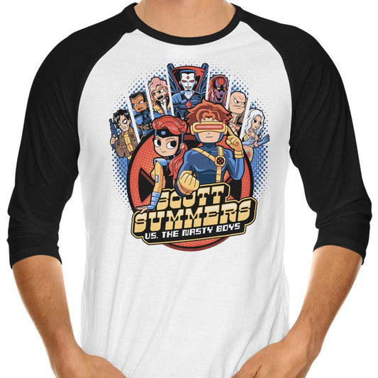 Sinister Pilgrim - 3/4 Sleeve Raglan T-Shirt