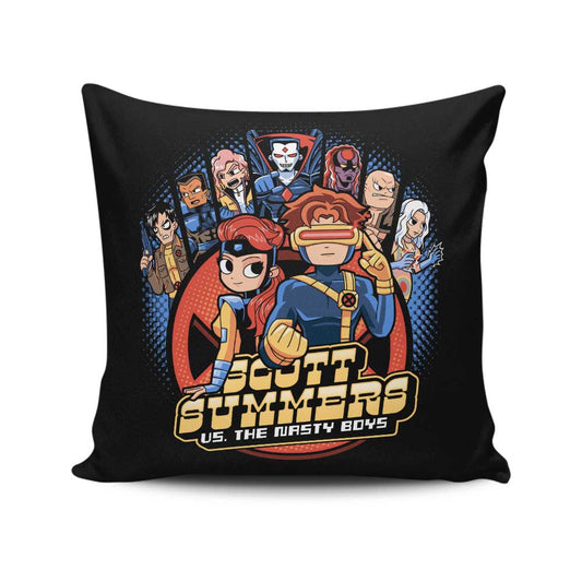 Sinister Pilgrim - Throw Pillow